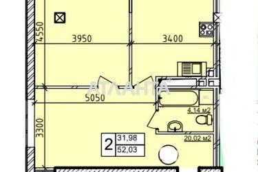 2-кімнатна квартира за адресою вул. Геранева (площа 57 м²) - Atlanta.ua - фото 23