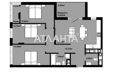 3-rooms apartment apartment by the address st. Geroev Krut (area 89 m²) - Atlanta.ua - photo 10