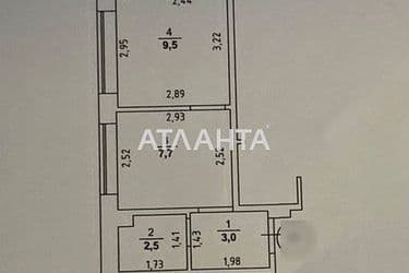 1-комнатная квартира по адресу ул. Боровского Николая (площадь 22,7 м²) - Atlanta.ua - фото 26