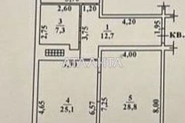 2-rooms apartment apartment by the address st. Literaturnaya (area 93 m²) - Atlanta.ua - photo 24