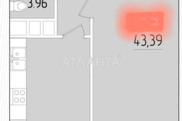 1-комнатная квартира по адресу ул. Краснова (площадь 44 м²) - Atlanta.ua - фото 8