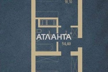 1-кімнатна квартира за адресою вул. Чехова (площа 54,4 м²) - Atlanta.ua - фото 8