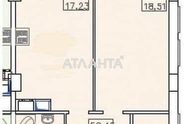 1-кімнатна квартира за адресою вул. Французький бульв. (площа 55 м²) - Atlanta.ua - фото 22