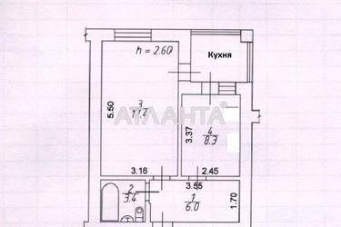 2-комнатная квартира по адресу Небесной Сотни пр. (площадь 37,4 м²) - Atlanta.ua - фото 24