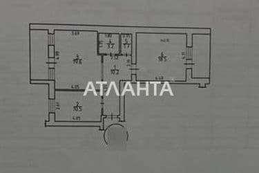 2-rooms apartment apartment by the address st. Chernomorskaya (area 67 m²) - Atlanta.ua - photo 9