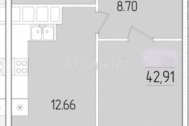 1-кімнатна квартира за адресою вул. Краснова (площа 43 м²) - Atlanta.ua - фото 28