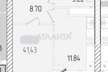 1-комнатная квартира по адресу ул. Краснова (площадь 41,7 м²) - Atlanta.ua - фото 30