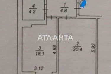 1-room apartment apartment by the address st. Vozrozhdeniya (area 47 m²) - Atlanta.ua - photo 24