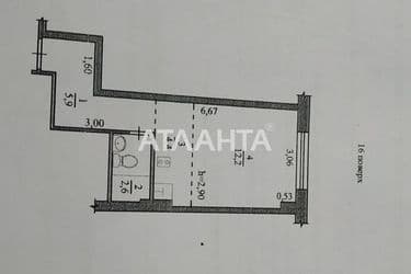 1-room apartment apartment by the address st. Koroleva ak (area 25,1 m²) - Atlanta.ua - photo 12