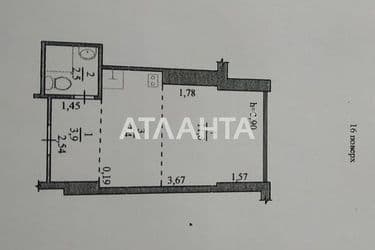 1-room apartment apartment by the address st. Koroleva ak (area 25,4 m²) - Atlanta.ua - photo 17