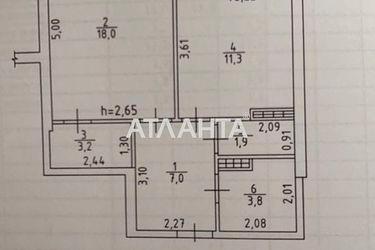 1-комнатная квартира по адресу ул. Грушевского Михаила (площадь 47 м²) - Atlanta.ua - фото 12