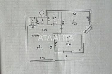 2-кімнатна квартира за адресою Курортний пров. (площа 64,7 м²) - Atlanta.ua - фото 25