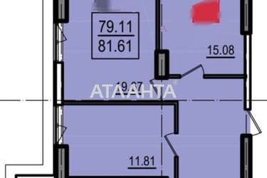 3-комнатная квартира по адресу ул. Дача Ковалевского (площадь 82 м²) - Atlanta.ua - фото 13
