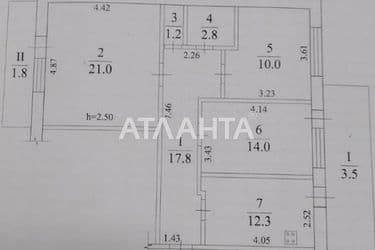 3-кімнатна квартира за адресою вул. Сонячна (площа 84,4 м²) - Atlanta.ua - фото 24