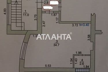 1-кімнатна квартира за адресою вул. Парусна (площа 44 м²) - Atlanta.ua - фото 17