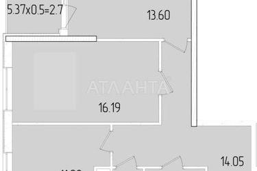 2-кімнатна квартира за адресою вул. Краснова (площа 63,3 м²) - Atlanta.ua - фото 22