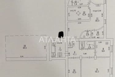 3-комнатная квартира по адресу Гагарина пр. (площадь 196,8 м²) - Atlanta.ua - фото 40