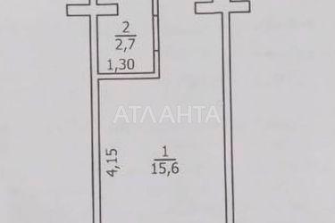 1-комнатная квартира по адресу ул. Боровского Николая (площадь 18,3 м²) - Atlanta.ua - фото 14