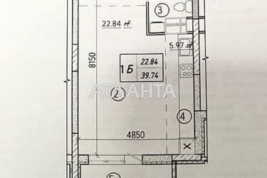 1-кімнатна квартира за адресою вул. Поліська (площа 40 м²) - Atlanta.ua - фото 4