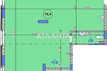 3-кімнатна квартира за адресою вул. Молодіжна (площа 77 м²) - Atlanta.ua - фото 26