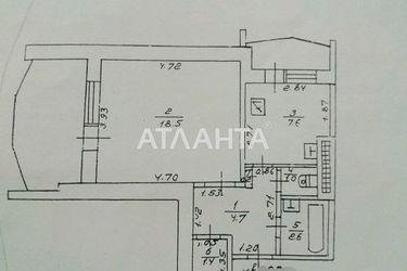 1-кімнатна квартира за адресою вул. Шелухіна Сергія (площа 47 м²) - Atlanta.ua - фото 44