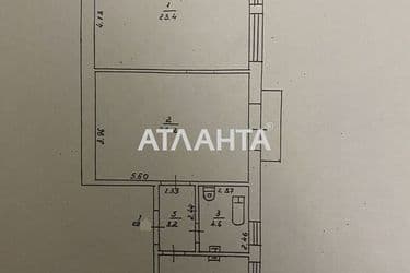 2-комнатная квартира по адресу Гагарина пр. (площадь 64,2 м²) - Atlanta.ua - фото 23