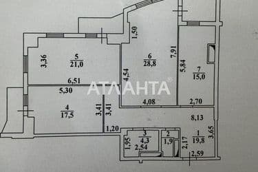 3-rooms apartment apartment by the address st. Lyustdorfskaya dor Chernomorskaya dor (area 115 m²) - Atlanta.ua - photo 50