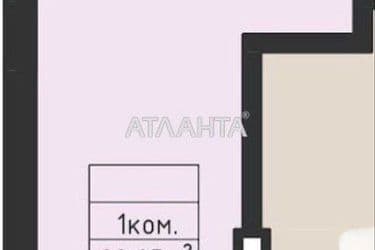 1-кімнатна квартира за адресою вул. Дача Ковалевського (площа 28,5 м²) - Atlanta.ua - фото 14