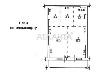 1-кімнатна квартира за адресою вул. Генуезька (площа 52,6 м²) - Atlanta.ua - фото 17