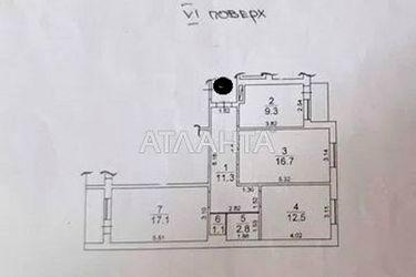 3-кімнатна квартира за адресою вул. Сахарова (площа 73 м²) - Atlanta.ua - фото 31