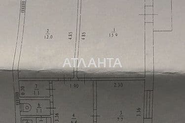 2-кімнатна квартира за адресою Добровольського пр. (площа 52 м²) - Atlanta.ua - фото 22