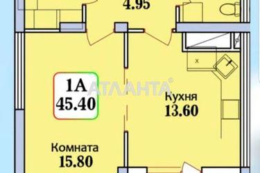 1-кімнатна квартира за адресою вул. Героїв Крут (площа 45,4 м²) - Atlanta.ua - фото 6