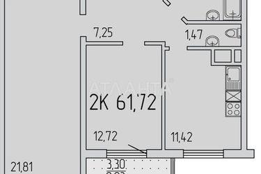 2-кімнатна квартира за адресою вул. Перлинна (площа 62 м²) - Atlanta.ua - фото 20