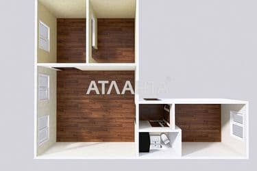 3-rooms apartment apartment by the address st. Balkovskaya Frunze (area 49,9 m²) - Atlanta.ua - photo 42