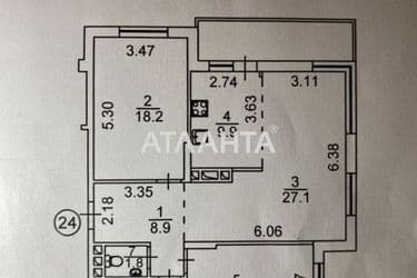 2-кімнатна квартира (площа 90 м²) - Atlanta.ua - фото 14