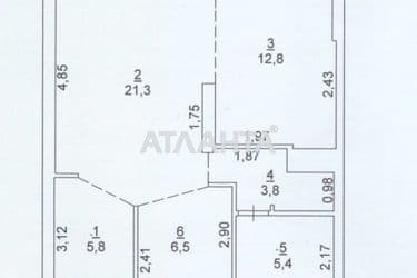 1-кімнатна квартира за адресою вул. Французький бульв. (площа 55,6 м²) - Atlanta.ua - фото 12