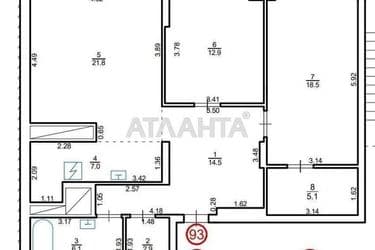 3-комнатная квартира по адресу Хмельницкого Б. Ул. (площадь 88,8 м²) - Atlanta.ua - фото 46