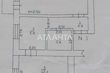 2-rooms apartment apartment by the address st. Ukrainki Lesi (area 44,5 m²) - Atlanta.ua - photo 22