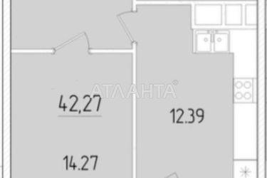 1-room apartment apartment by the address st. Krasnova (area 42,3 m²) - Atlanta.ua - photo 20