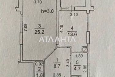 1-room apartment apartment by the address st. Frantsuzskiy bul Proletarskiy bul (area 56 m²) - Atlanta.ua - photo 21