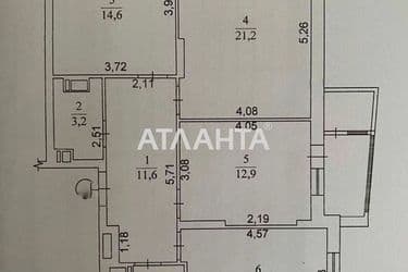 3-кімнатна квартира за адресою вул. Івана Виговського (площа 85,3 м²) - Atlanta.ua - фото 8