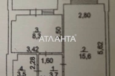1-room apartment apartment by the address st. Proezdnaya (area 33,3 m²) - Atlanta.ua - photo 21