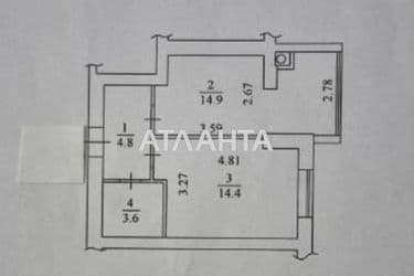 1-room apartment apartment by the address st. Ul Sadovaya (area 38 m²) - Atlanta.ua - photo 32