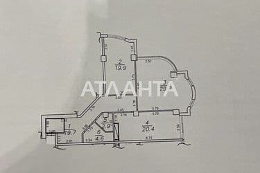 2-rooms apartment apartment by the address st. Frantsuzskiy bul Proletarskiy bul (area 96,7 m²) - Atlanta.ua - photo 53