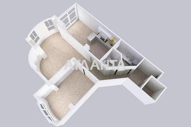 2-rooms apartment apartment by the address st. Frantsuzskiy bul Proletarskiy bul (area 96,7 m²) - Atlanta.ua - photo 58