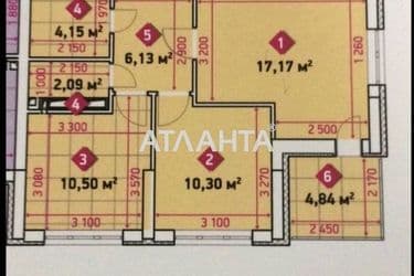 2-кімнатна квартира за адресою вул. Тираспільська (площа 54,9 м²) - Atlanta.ua - фото 25