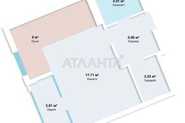 1-комнатная квартира по адресу ул. Гузара Любомира пр-т (площадь 44 м²) - Atlanta.ua - фото 14