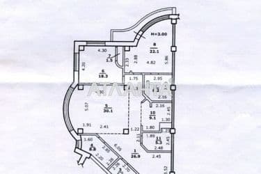 Багатокімнатна квартира за адресою вул. Проспект Шевченка (площа 145 м²) - Atlanta.ua - фото 40