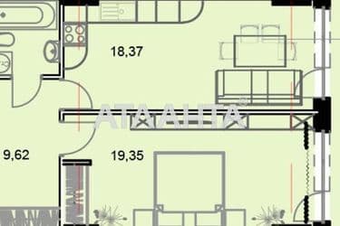 1-кімнатна квартира за адресою вул. Гагарінське плато (площа 54,1 м²) - Atlanta.ua - фото 13