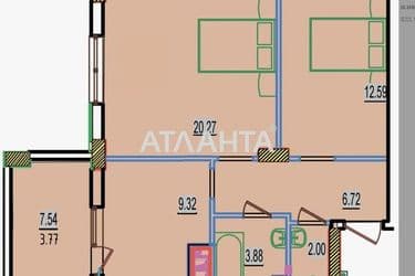2-кімнатна квартира за адресою вул. Будівельна (площа 63 м²) - Atlanta.ua - фото 16
